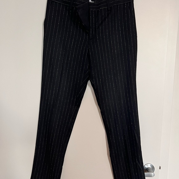 The Kooples Other - The Kooples Black Striped Dress Pants